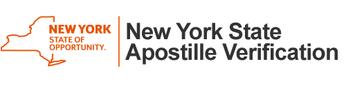 NYS Apostille Verification Logo